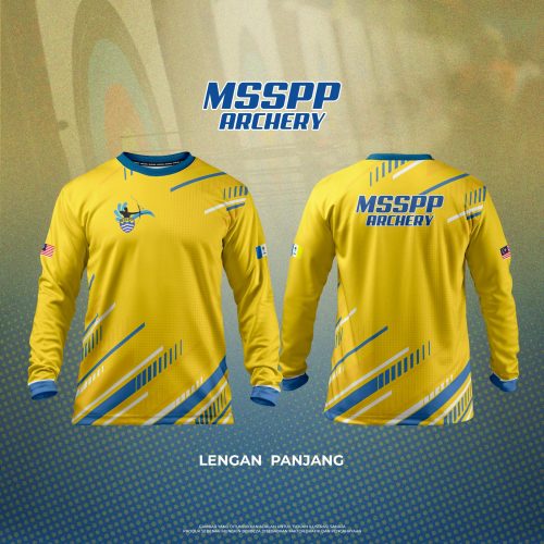 Jersi MSSPP 2026 - Kolar Bulat & Lengan Panjang (Kanak-Kanak)