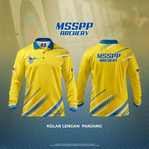 Jersi MSSPP 2026 - Berkolar & Lengan Panjang (Kanak-kanak)
