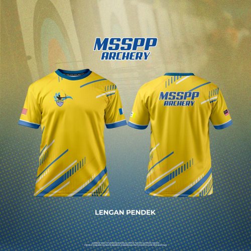 Jersi MSSPP 2026 - Kolar Bulat & Lengan Pendek (Kanak-Kanak)